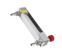 Rotamètre en verre LZB-4WB, débitmètre à zone variable débitmètre de liquide industriel débitmètre d'air d'oxygène for laboratoire(25-250ml-min)