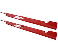 Rotary 14491 Lot de 2 lames de rechange crantées pour tondeuse à gazon 111,8 cm
