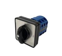 Rotary Cam Switch LW26-20 Changeover Rotaris Selector With Center OFF 1-0-2 Positions 3 Poles 48x48mm Panel YMW26-20/3 NWPNLXEA(1-0-2)