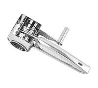 Rotary Cheese Crater - Chercheur à fromage avec poignée - Garnières rotatives pour cuisine, déchiqueteur de nourriture pour légumes, noix et chocolat en acier inoxydable Routillage de fromage maison C