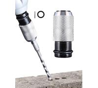 Rotary Hammer Adapter with 4 Impact Drill Bits Set, Electric Drill Wrench to Electric Hammer Conversion Convert Adapter (1PCS)