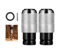 Rotary Hammer Adapter with Impact Drill Bits Set,Electric Drill Wrench to Electric Hammer Conversion Convert Adapter,Electric Hammer to Drill Converter For Tough Materials (Adapter*2)