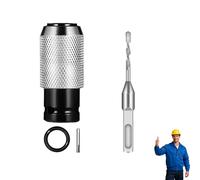 Rotary Hammer Adapter with Impact Drill Bits Set, Electric Hammer to Drill Converter, 4 Sizes for Tough Materials, Boost Your Efficiency (0.6 cm drill)