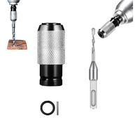 Rotary Hammer Adapter with Impact Drill Bits Set - Electric Hammer to Drill Converter, Portable Electric Converter Wrench Adapter 4 Sizes Bits Ready for Tough Materials (6mm drill bit,Silver)
