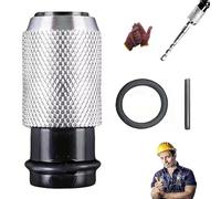 Rotary Hammer Adapter with Impact Drill Bits Set, Electric Hammer to Drill Converter, Quick Release Heavy-Duty Adapter Kit for Tough Materials, Electric Wrench Transformer (Adapter)