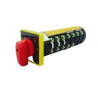 Rotary switch 10A 7 phases 5 position 3kw changeover combination switch HZ5B-10/7 T21