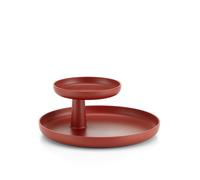 Rotary Tray Rangement de Bureau Brique Foncée