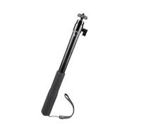 Rotatable Ball Head Selfie Stick Adjustable Length Handheld Selfie Stabiliser for Sports Cameras Smartphone Vlog Waterproof Monopod for Snorkeling & Skiing