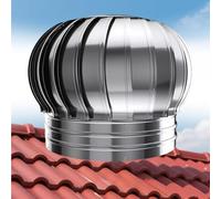 Rotatable évacuation Chapeau de cheminée, 201 inoxydable Pare-pluie de cheminée pour extérieur, chaudière évent Chapeau de cheminée, Snowproof Protection de cheminée pour Utilisation extérieure(7.5c