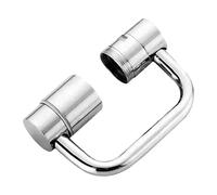 Rotatable Faucet Aerator, 1080° Swivel Extender, Multifunctional Water Saving Nozzle, Easy Installation Design, Durable Splash Proof Head, 1 Piece, for Home, Washbasin, Bathtub, 2.75x1.96x4.33inch,