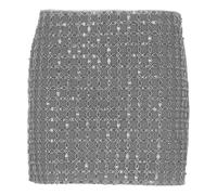 Rotate Birger Christensen - Mini-jupe ornée - Femme - Jupes - Gris - Taille: 36 FR