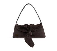Rotate Birger Christensen - Suede Shoulder Bag - Femme - Sacs - Brun - Taille: ONE Size