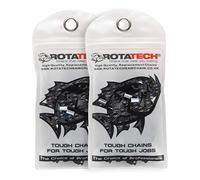 Rotatech Lot de 2 Chaînes de Tronçonneuse, Chaine de Tronçonneuse 40,6 cm Pas de 3/8'', Jauge 0,109,2 cm, 56 maillons d'entraînement