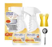 Rotateepic Foam Cleaner, Heavy Oil Stain Cleaner Kitchen, Multifunctional Powerful Kitchen Foam Cleaners (2Pcs)
