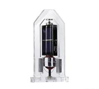 Rotateur solaire à lévitation magnétique vertical à quatre côtés en acrylique transparent - Modèle de sciences physiques - 300 à 1500 tr/min