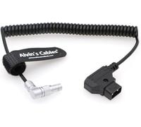 Rotatif à Angle Droit 2 Broches mâle à D-Tap Enroulé Câble d'alimentation pour Vaxis 1000S émetteur