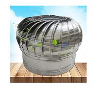 rotatif Chapeau de cheminée,acier inoxydable rotatif ventilation Chapeau de cheminée,acier rotatif Chapeau de cheminée extracteur rotatif Anti-refoulement turbine ventilateur,toit ventilateur,500mm