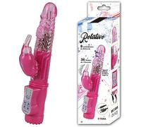 Rotatif Gode Vibrant clitoridien Stimulateur Point g et Sein Puissant Silencieux Sextoyse Plaisir Femme Couple