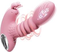 Rotatif Godes Langue Jouets à lécher à sucer en forme de stimulant clitoridien puissant avec clitoridiens stimulants, masseur de point G UXE5