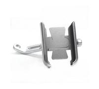 Rotatif GPS Navigateur Rétroviseur Guidon soutien Pour 368G 703F 703RR G1 125 ZT125 ZT310 ZT310R/T/V Support Pour Téléphone Portable Et GPS Pour Guidon D'extension De Moto(Mirror Silver-NOLOGO)