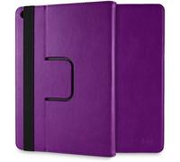 Rotatif Housse Pour Ipad Mini 1 2 3, Deluxe 360 Degrés Smart Coque De Protection Simili Cuir Coque Cover Et Case, Violet[Coq9126939]