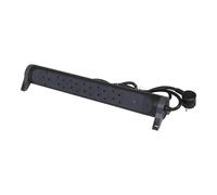 Rotatif Legrand Montable CTCTDS OSB 6x2P+A 1.5m Cordon Noir (Prise européenne) - 694513 [5 Pièces]