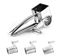 Rotatif Râpes Moulin Râpe Génération, Épais En Acier Inoxydable Multi Purpose Rotatif Râpe À Fromage Légumes Shredder Rotatif Râpe