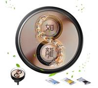 Rotating Air Freshener, Wind Powered Diffuser, Car Aromatherapy Accessory, Dragon Design Scent Spinner, Dynamic Multi Purpose Fragrance Spreader for Home, Kitchen, Bedroom