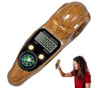 Rotating Digital Counter - Electronic Prayer Bead Counter | Handheld Ball Bearing Clicker - Portable Manual Counting Device With Compass, 0-99999 Tally Display, Meditation Relaxation Tool For Chanting