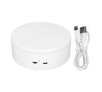 Rotating Display Stand 360 Degree Motorized Rotating Display Stand Turntable for Small Product Display 3kg(Diameter 13cm/5.1in)
