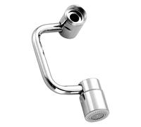 Rotating Faucet Extender - 1080 Degree Swivel Aerator Multifunctional Metal, Laundry Room Sink Extension, Bathroom Hand Washing Aid, Basin Countertop Rinse Tool, Universal Aerator | For Men