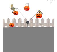 Rotating Ferris Wheel Bird Feeder, Outside Wild Bird Feeders, Halloween Swallow Food Container, 8 Bucket Design Feature, Fun Feeding Station for Parakeets Sparrows Lawn Garden Patio