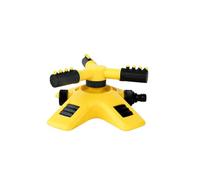 Rotating Garden Sprinkler Adjustable 2 Spray Modes Easy to Install Irrigation System Outdoor Garden Patio Courtyard Water Sprayer Gardening Watering System (A)