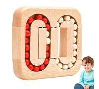 Rotating Magic Bean - Fidget Magic Bean Spinner Puzzle Toy, Handheld Stress Relief Brain Teaser Game for Kids Teens Adults, Interactive Educational Desk Toy for Party Favors Classroo