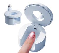 Rotating Magnetic Nail Tool - 4.6cm Fingernail Magnets, ABS Metal Nails Gel Tool, Nailsart Device Precision Design, Manicure Magnet for Creative Patterns | nailartt Tools for Beginners Women Home
