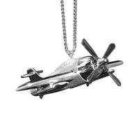 Rotating Rearview Mirror Pendant - 3.54x4.33x1.18 inches Car Helicopter Ornament Decoration | Airplane Ornament | Solar-Powered Airplane Pendant | Car Rearview Hanger Decorative Helicopter