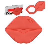 Rotating Silicone Lipstick Holder - Adhesive Balm Organizer with Built in Mirror for Easy Use | Space-Saving Cosmetic Storage Ideal for Home Travel Personal Use Girls Mothers Girlfriends Wives