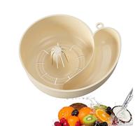 Rotating Snail-Shaped Colander Easy Washing - Fruit Cleaner Bowl | Multifunctional Kitchen Accessory | Ideal For Cleaning Strawberries, Lettuce, Tomatoes, Watermelon, And Snacks In The Fridge Or Gard