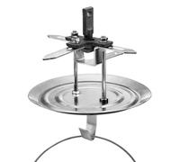 Rotating Spinner Hooks, Swivel Spinner Hook, Steel Rotary Hangers for Object Suspension, Vehicle Repair, Industrial Use, Manufacturing, Warehouse Organization, Metal Construction, Smooth 360-Degree