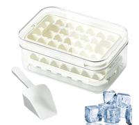 Rotating Trays, Flexible Freezer Mold, 8.22x5.27x3.66 Inches Container with Lid, PP PET ABS Material, Drink Preparation Tool with Easy Release, s Mold for Kitchen and Dining Use