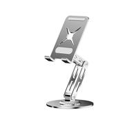 Rotation en alliage d'aluminium pliable support de téléphone de bureau de bureau tablette en direct paresseux support de bureau paresseux support de bureau G6y9 support