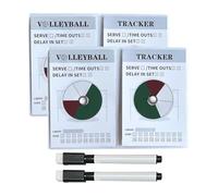 Rotation Track Volleyball - Board Tactique Portable, Aide à la Formation | Conseil magnétique de l'extinction à Sec pour la Planification de stratégie Playion de des Exercices d'entraîneu