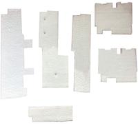 ROTEMADEGG 1 Jeu de Tampon éponge Compatible avec la Station de Service HP Designjet T520 T120 CQ890-67045 CQ893A
