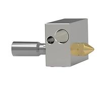 ROTEMADEGG Réparez la tête d'impression 1 Set Hot End avec Le kit d'extrudeuse Hotend de buse 0.4MM V2 adapté à la tête d'impression de Bloc Chauffant d'imprimante 3D Zortrax M200 (Couleur : Argent)