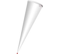 ROTH Cornet d'école rond 700 mm blanc en carton