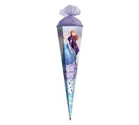ROTH Disney Frozen Cornet surprise rectangulaire avec fermeture en tulle rouge H 85 cm