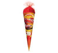 ROTH Disney Pixar Cars Cornet surprise rond avec fermeture en tulle Motif Cars 50 cm