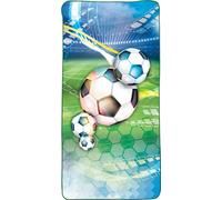 ROTH Drap de bain enfant "Football" 600 x 1.200 mm