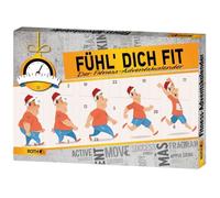 Roth Fühl Dich Fit de l`Avent Calendrier de l`Avent, Assortiment en différents matériaux Multicolore, 50 x 35 x