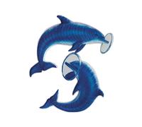 ROTH Image à repasser pour cartable en tissu DIY Dauphins